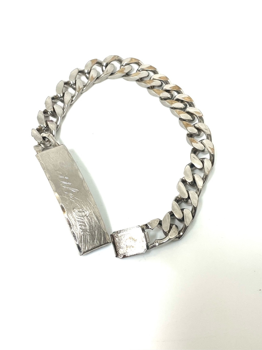 vintage Speidel curb chain bracelet